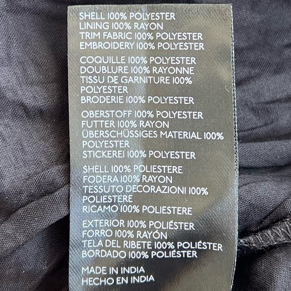 NWT Anthropologie Sheer Mesh Appliqué Tank Top - Picture 9 of 9